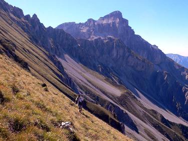 Début de la traversée et Grand Ferrand