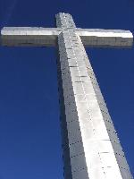 La Croix du Nivolet au pied