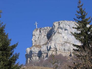 Photo prise à 300 mètres environ du sommet