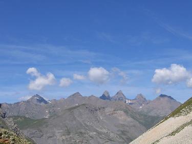 Vu sur les Aiguilles d&apos;Arves