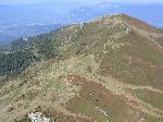 la crête de la montagne d&apos;Arvillard