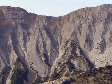 Détail de la montée au pas l&apos;Agneau