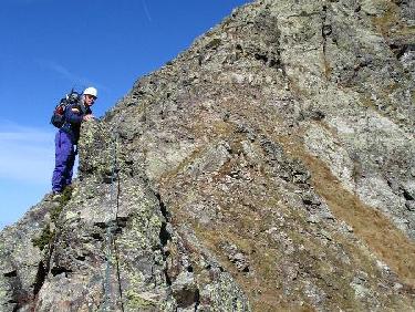 A proximité du sommet