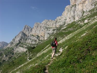 Au dessus de la cabane