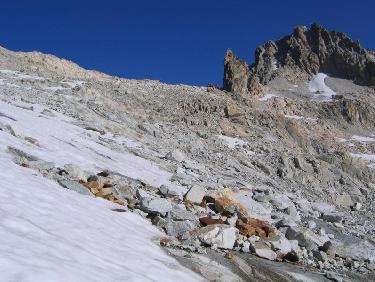 En vue du col de la Haute Pisse