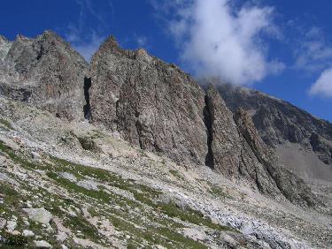 Traversée vers le lac du Salude