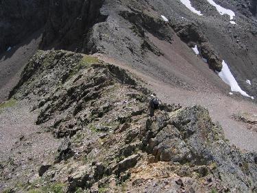 Arête Sud du Rocher de l'homme