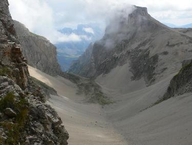 Combe de la Prison et tête de Lapras