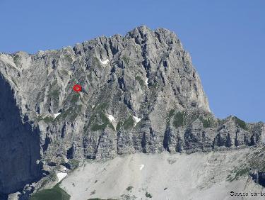 face ouest de vachères
