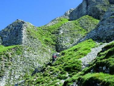 dans la face ouest de Vachères