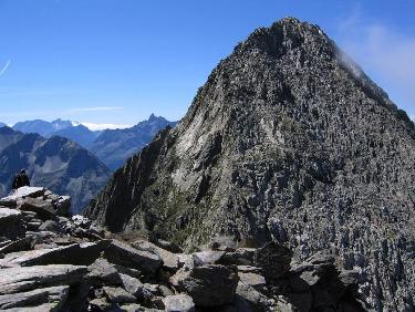 L&apos;arête Nord Est du pic des Eustaches