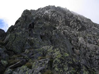 Sur l&apos;arête Nord Est
