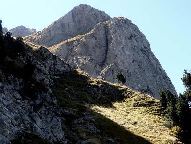 Dans les pentes supérieures