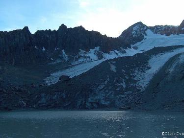 Le front du Glacier des Quirlies...