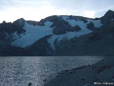 Le Glacier et le Lac des Quirlies.