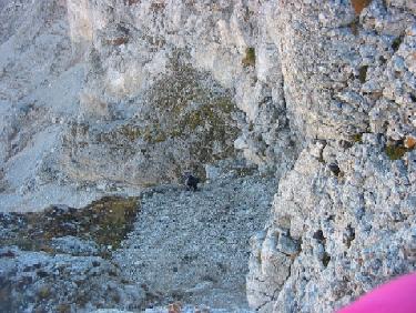 Sous le passage clef