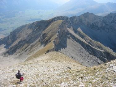 Descente vers la brèche