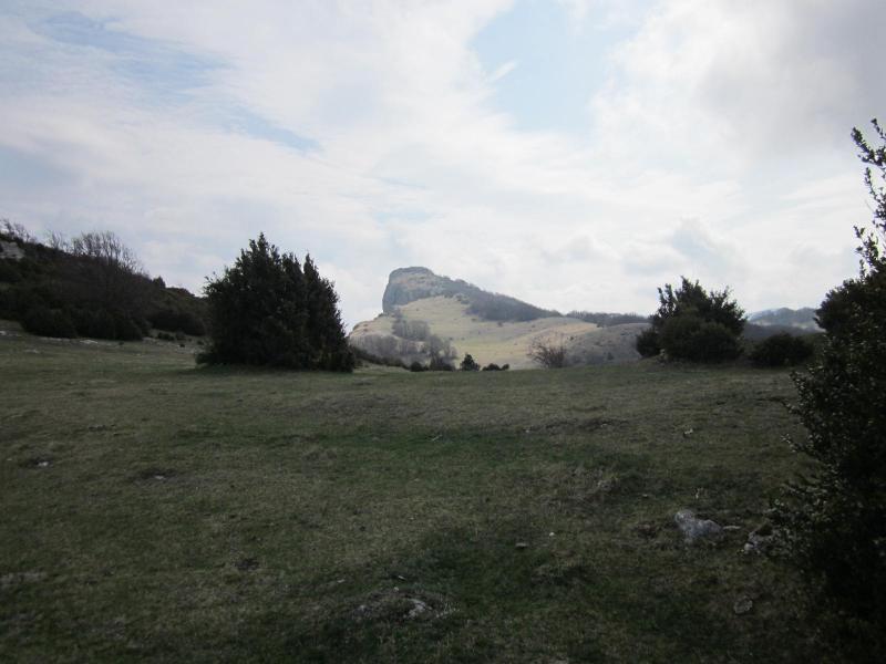 sommet au loin