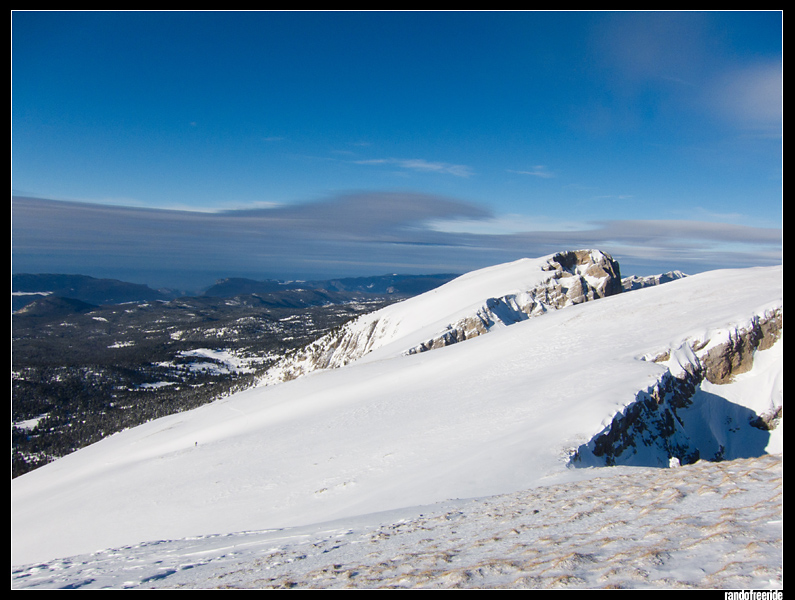 sommet de Pierre Blanche