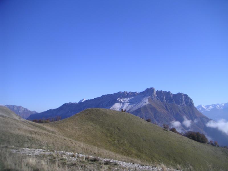 sommet devant la Dent d'Arclusaz