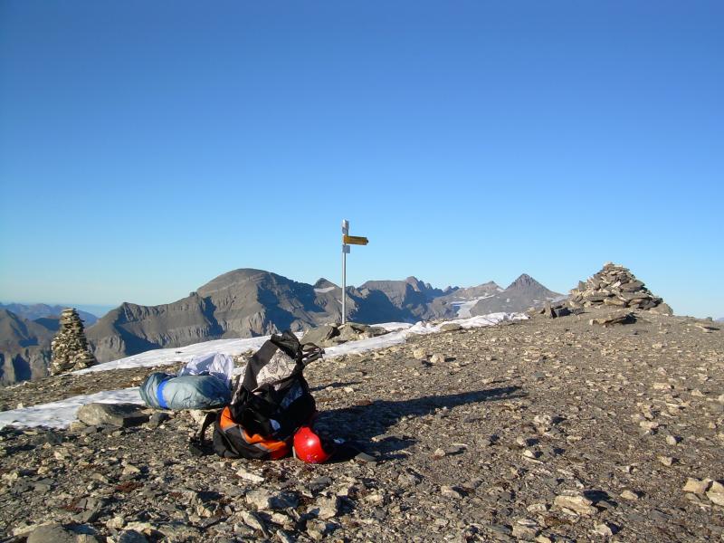 sommet du cheval Blanc