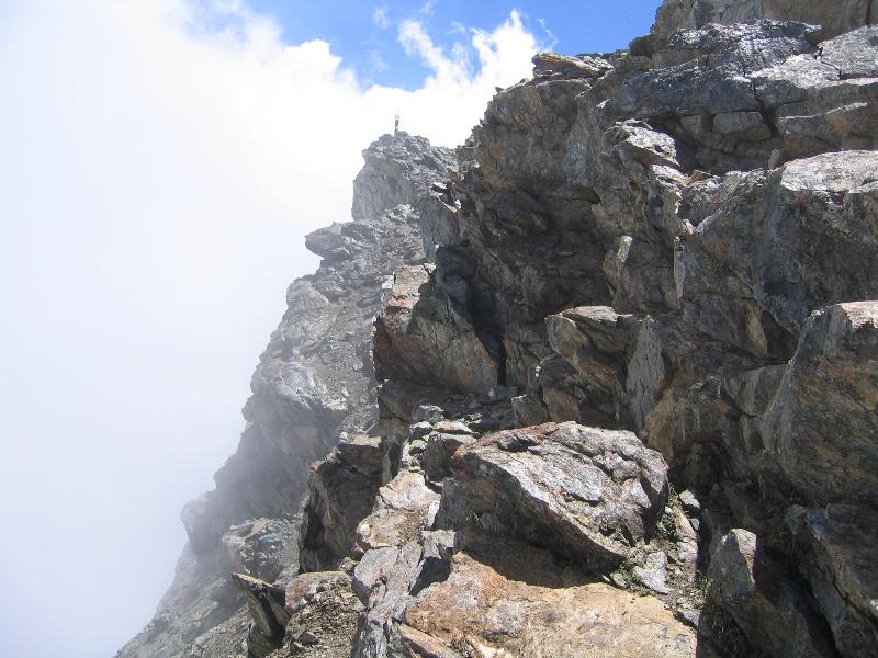 sommet en vue
