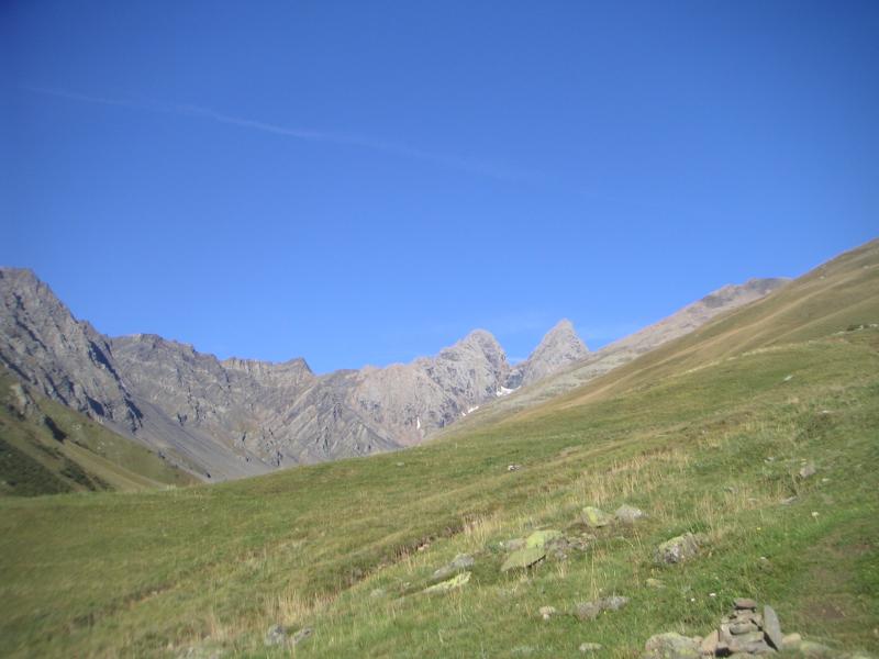 sommet rapidement en vue en début de montée