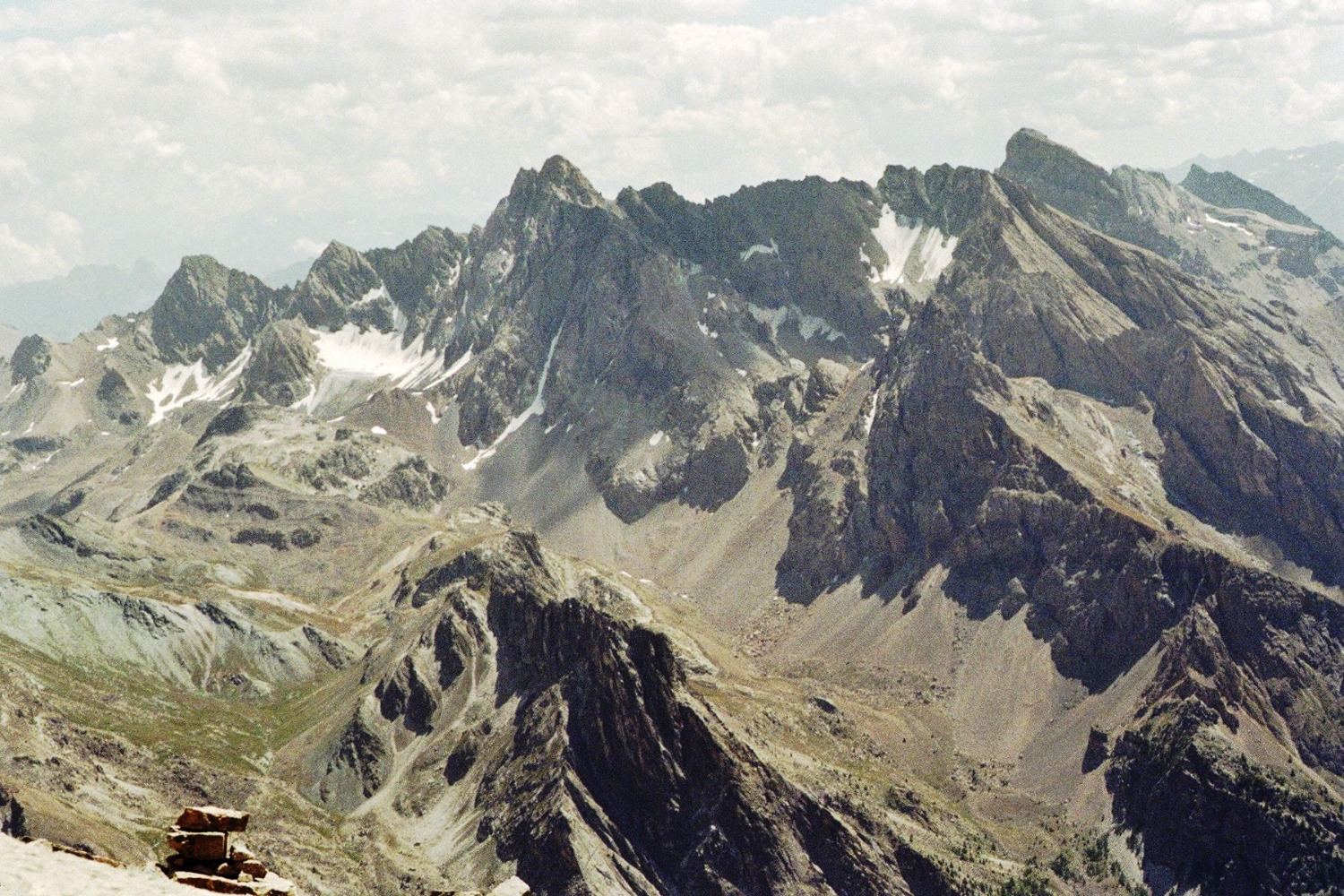 Sommets et glaciers du Chambeyron