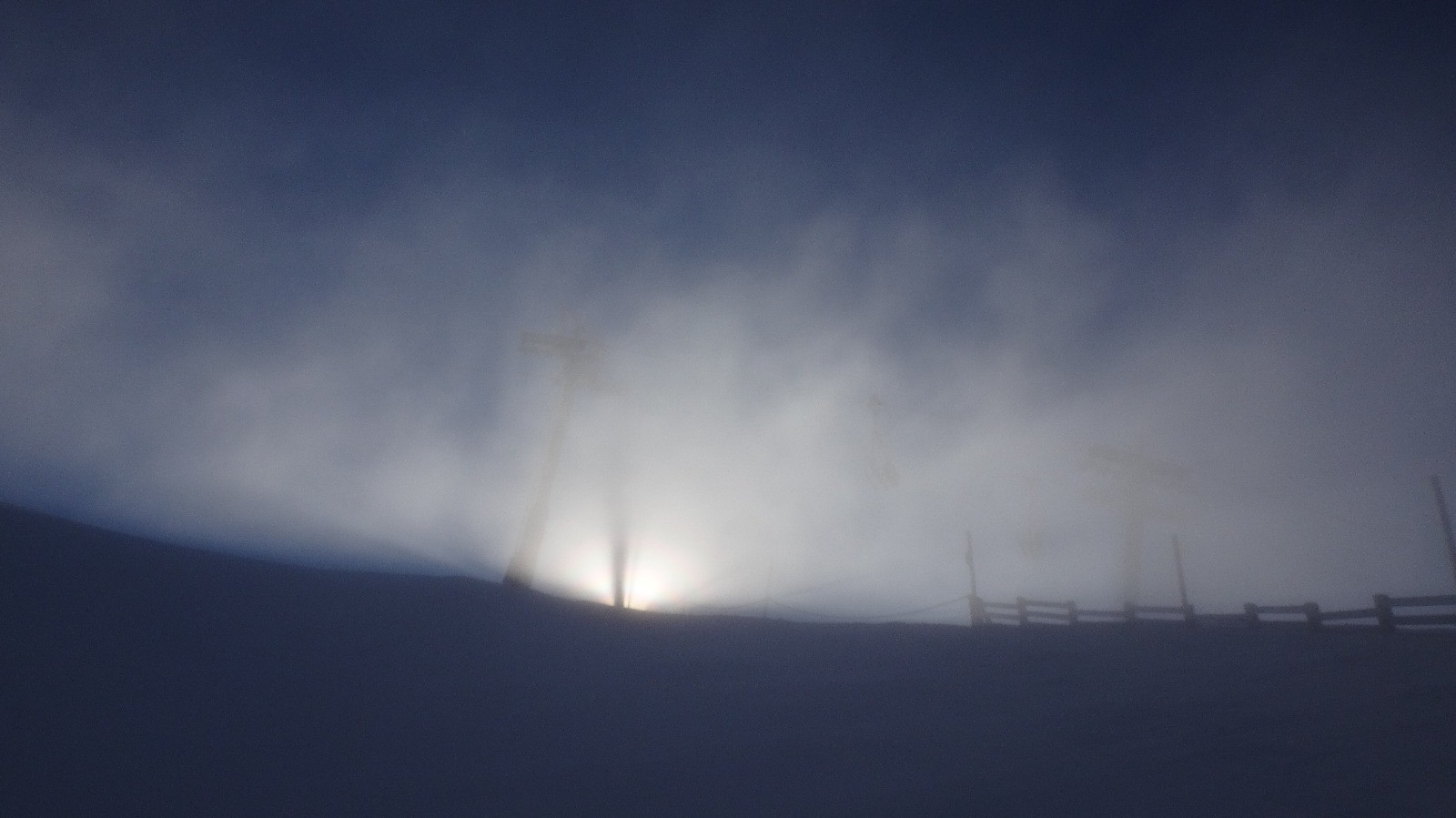 sortie du brouillard