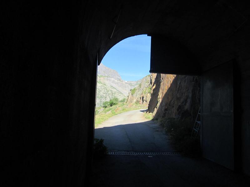 sortie du tunnel
