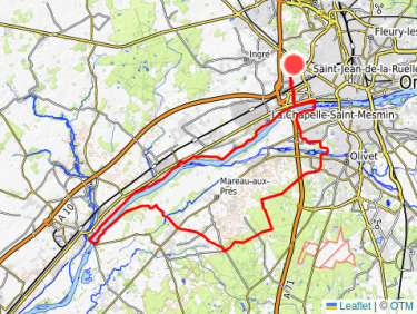 Sortie VTT MEUG CLERY OLIVET