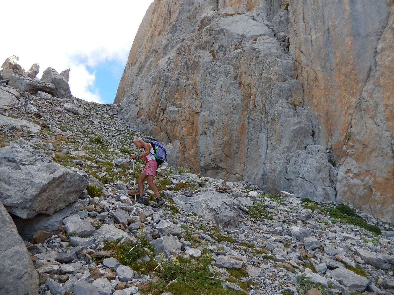 Sous la falaise de la petite SÃ©olane