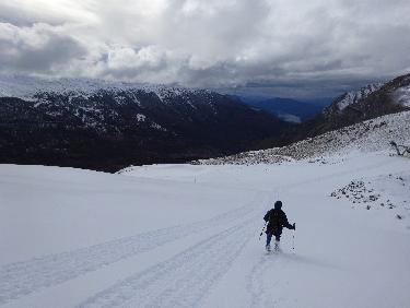 Sous le col de Jaffueil