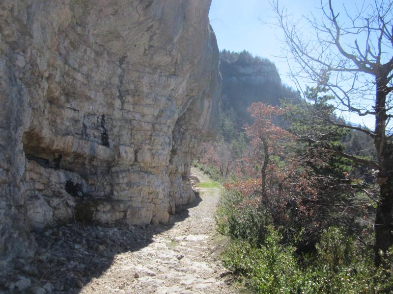 sous la falaise