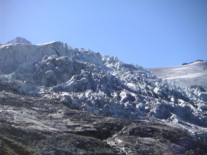 sous le glacier du Tour