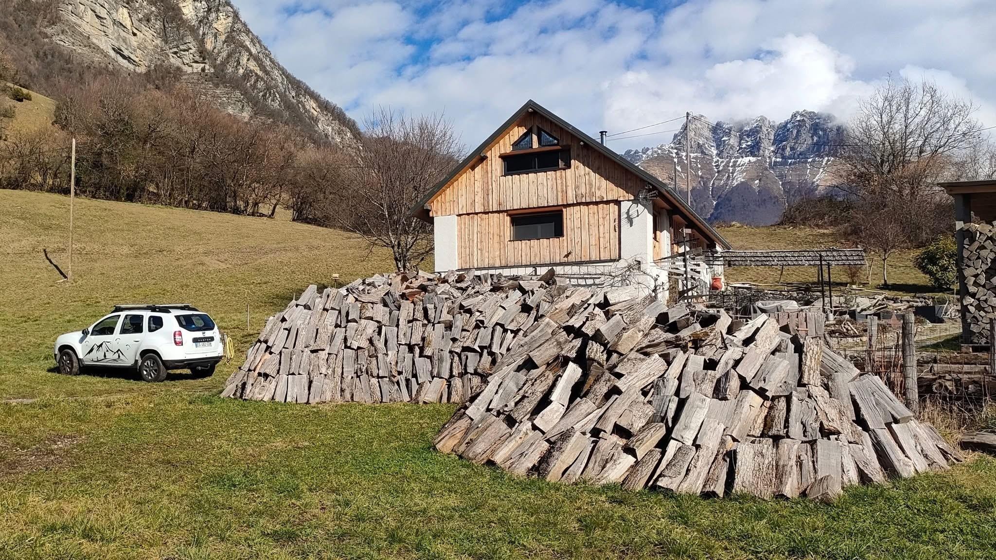 Splendide vol dans les Bauges