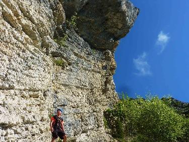 Strate supÃ©rieure : sous le gros surplomb
