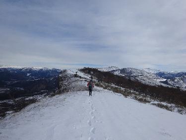 Sur la crÃªte de la montagne de Gache