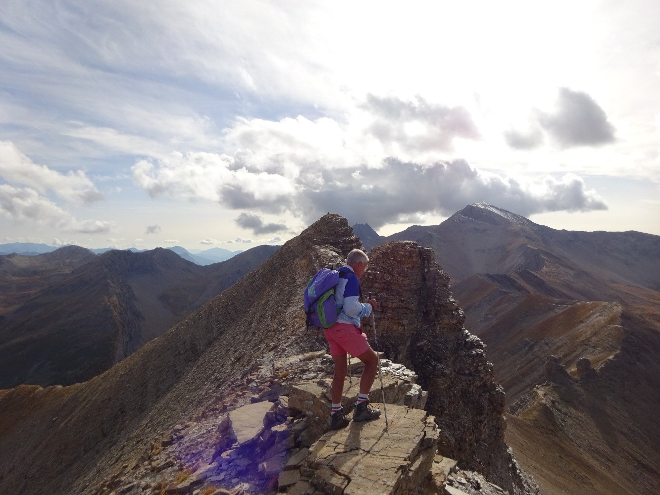 Sur la crÃªte de Valaoute.