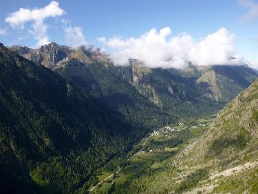 Sur la face sud-est du pic de valsenestre, ca donne bien