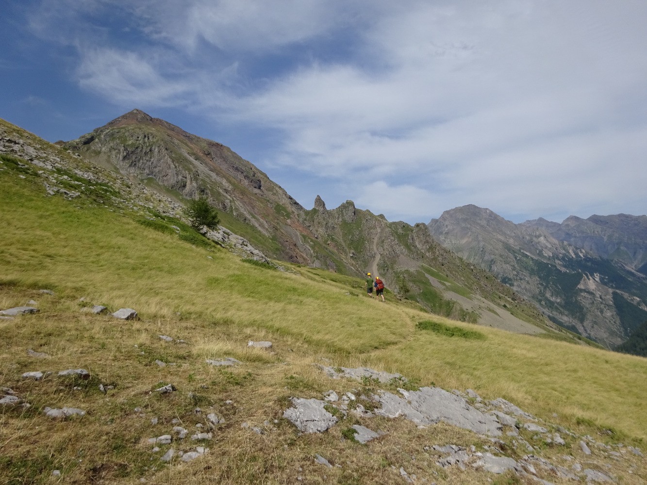 Sur le sentier du tour de Planure