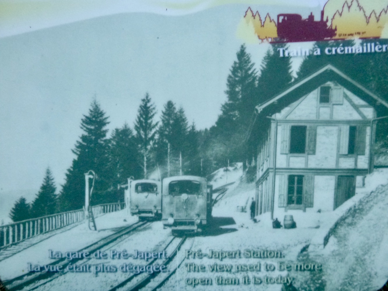 Sur les traces de la crémaillère du Revard