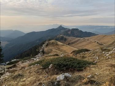 Sur le sentier final 