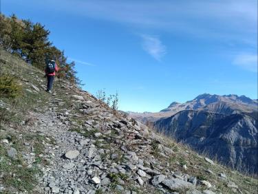Sur le sentier 
