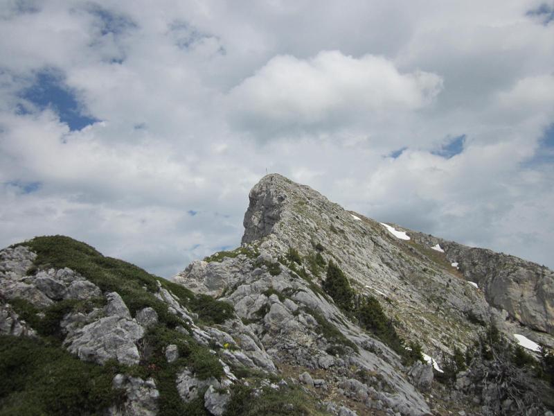 sur l'arête de la Suiffière
