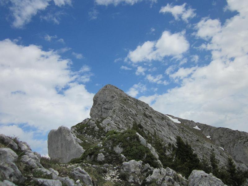 sur l'arête de la Suiffière
