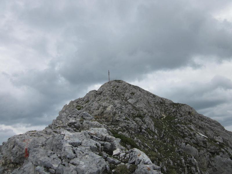 sur l'arête de la Suiffière