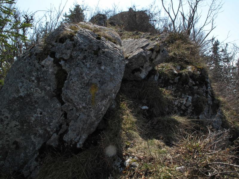 sur l'arête du Bret