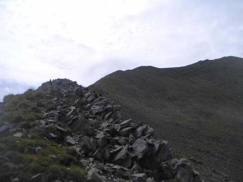 sur la crête