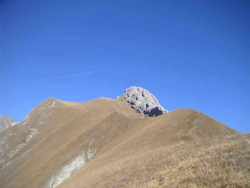 sur la crête